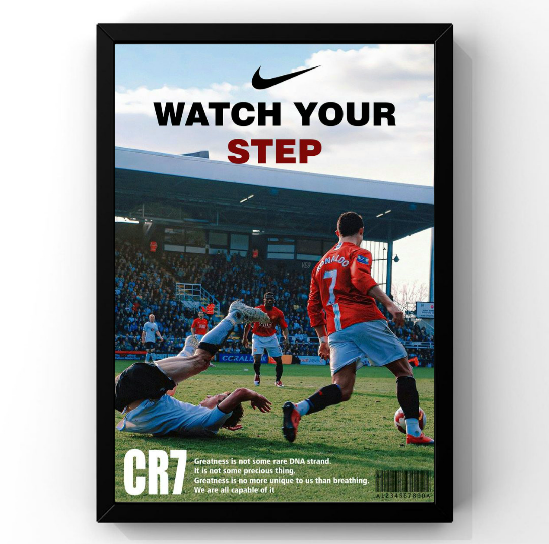 Ronaldo Man United Frame