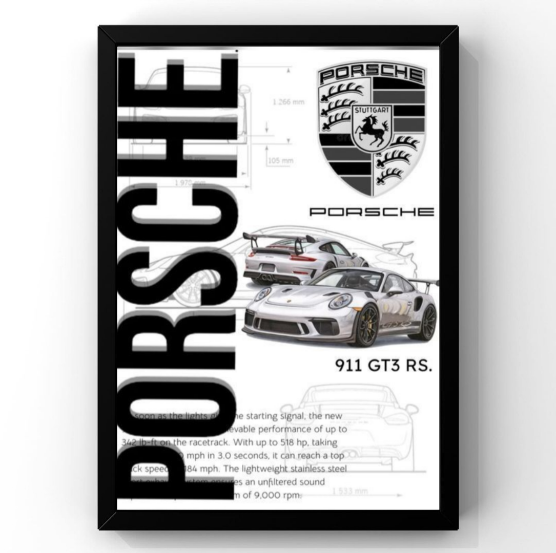 911 GT3 RS Frame