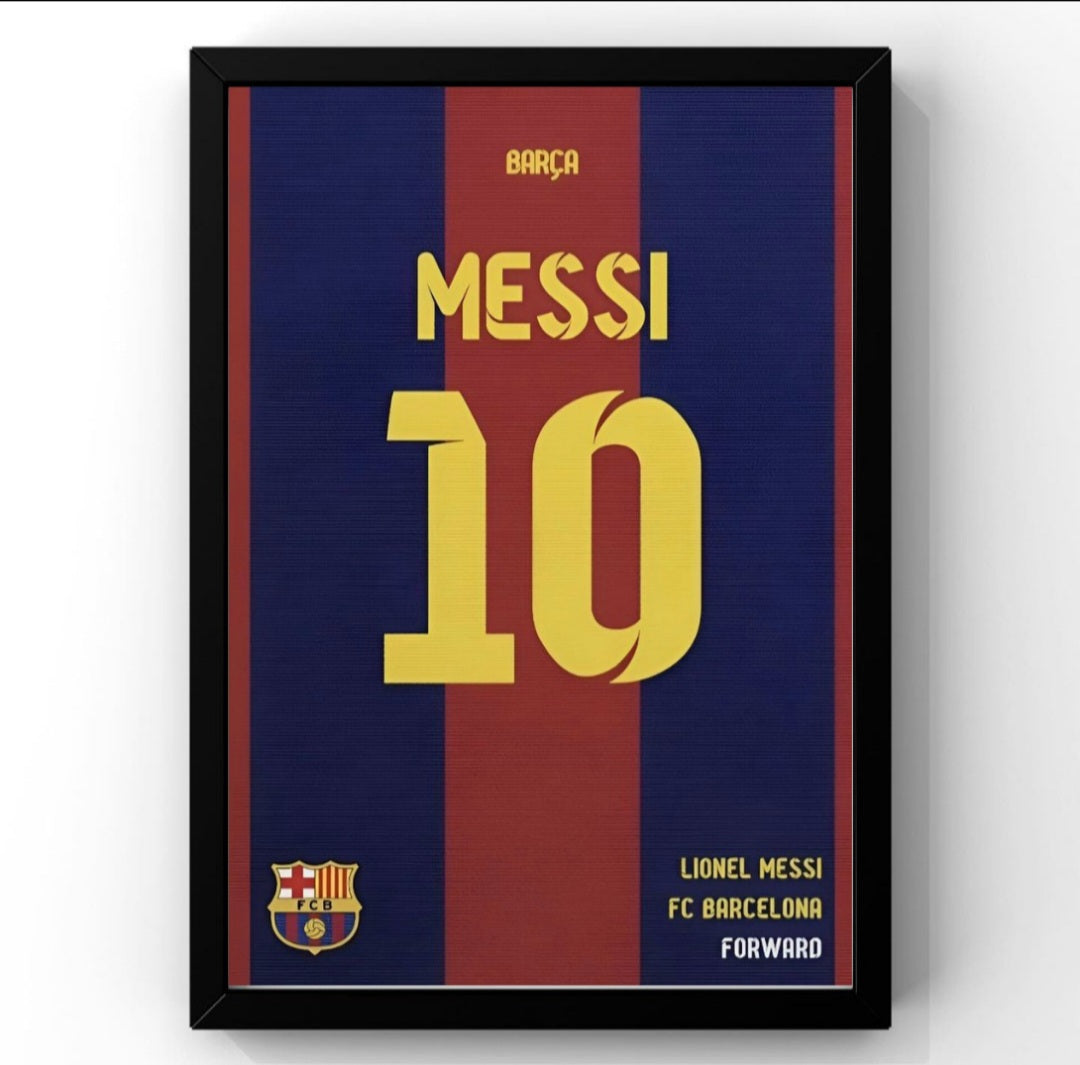 Messi Barcelona Frame