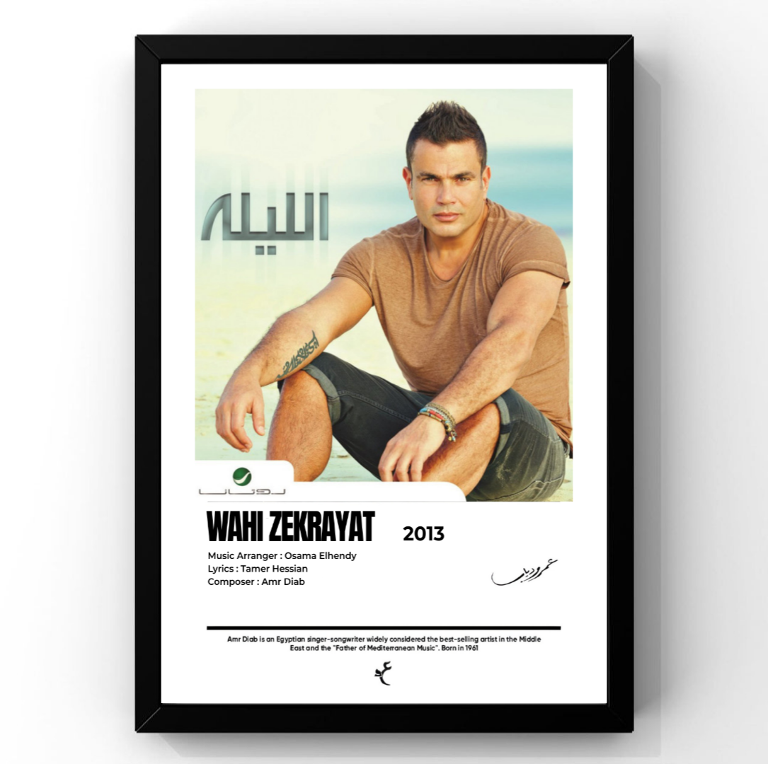 Wahi Zekrayat AmrDiab Frame