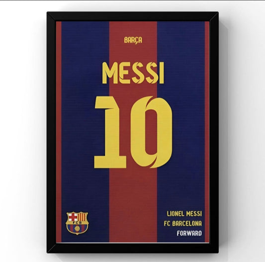 Messi Barcelona Frame
