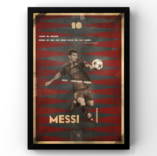 Messi Barcelona Frame