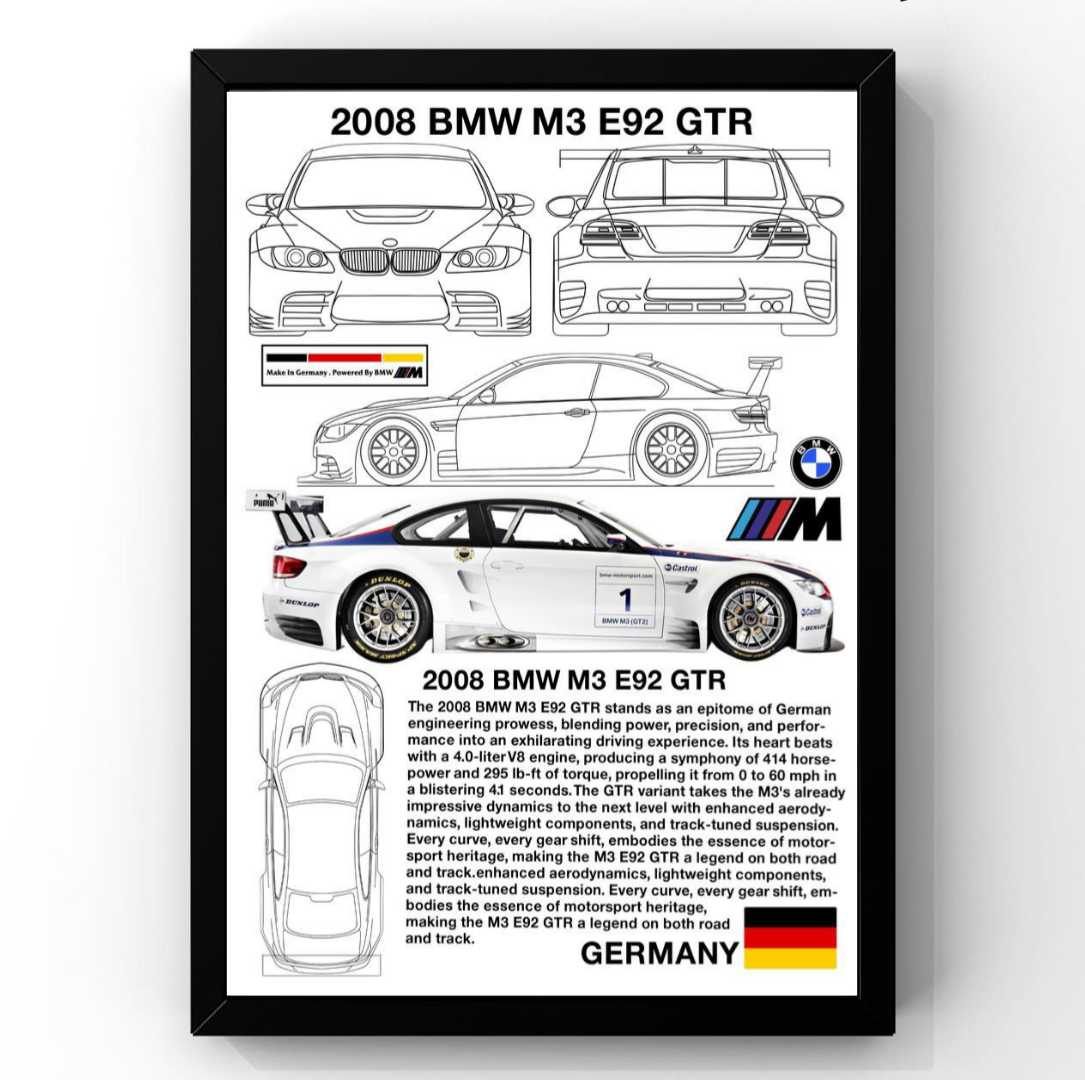 BMW M3 E92 Frame