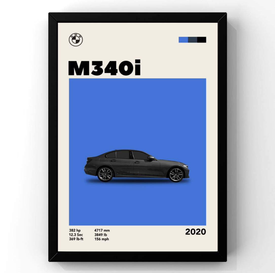 BMW 340i Frame