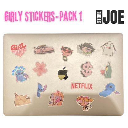 Girly Stickers Collection - Pack 1