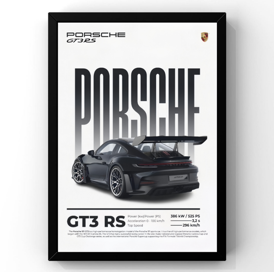 Porsche GT3 RS Frame