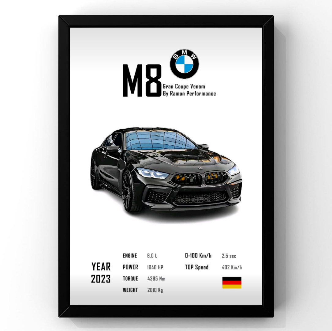 BMW M8 Frame