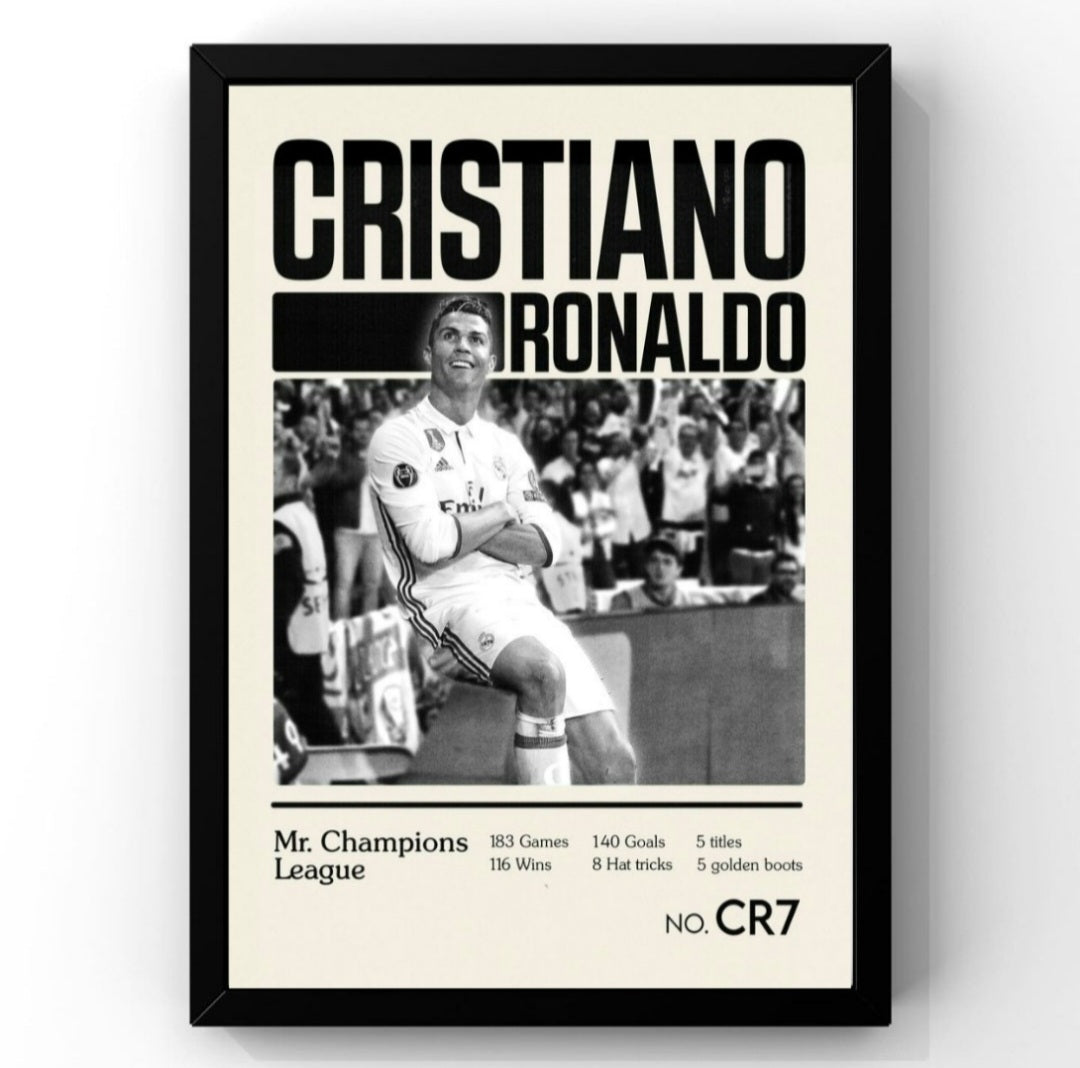 Ronaldo Real Madrid Frame