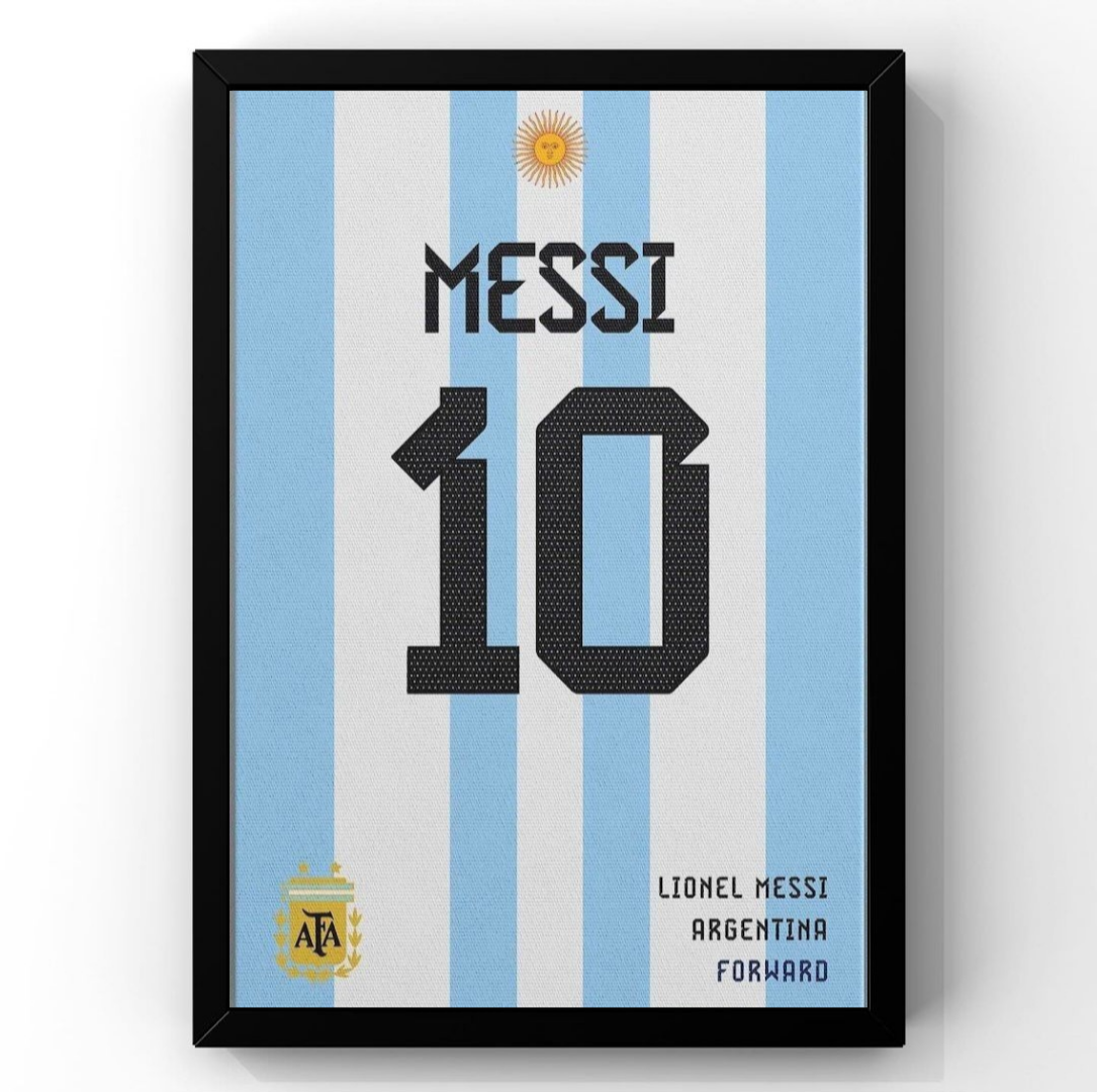 Messi Argentina Frame