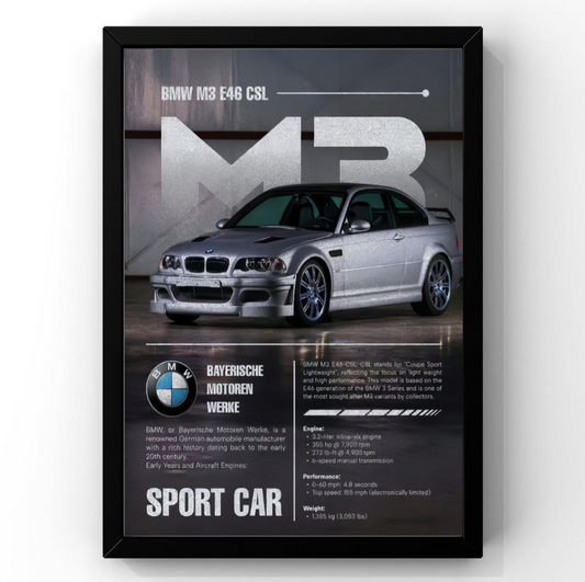 BMW M3 Frame
