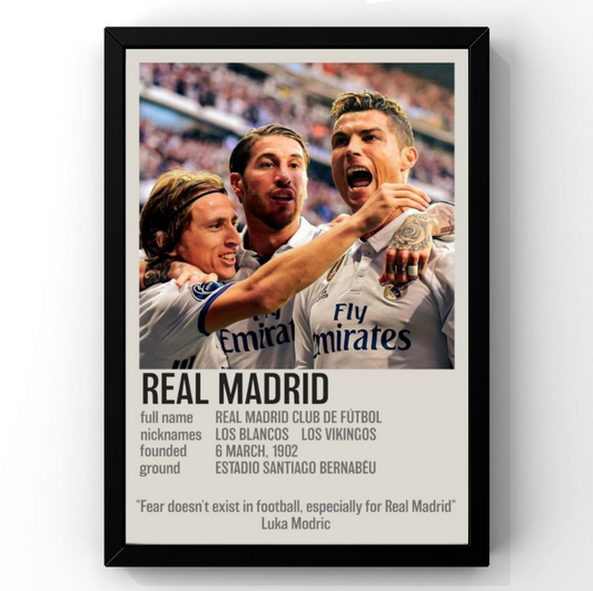 Real Madrid Frame